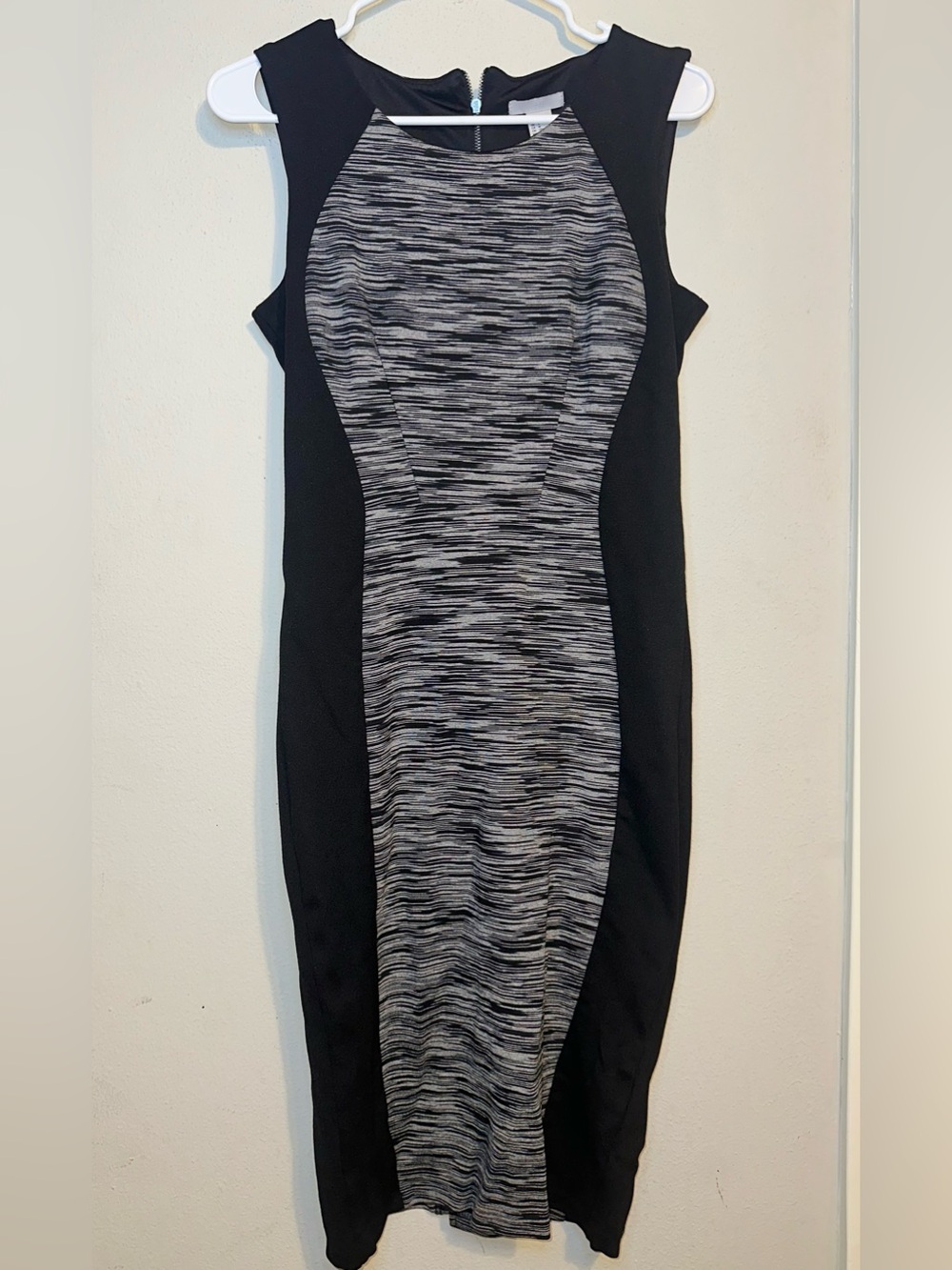 H&M Black and Gray Dress